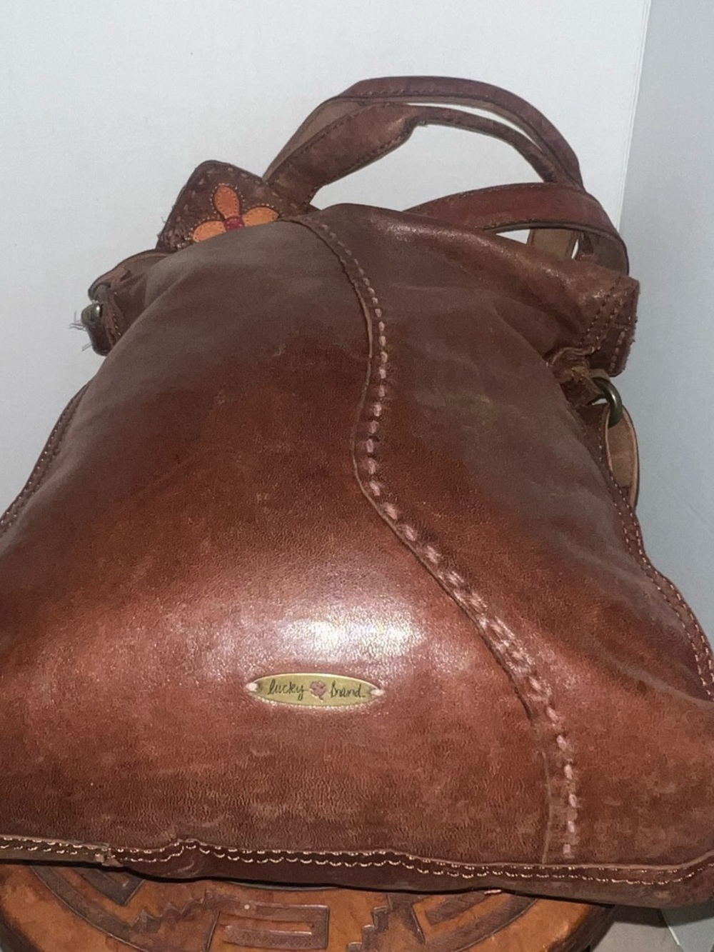 LUCKY BRAND Abbey Road Hippie Foldover Bag - Picture 7 of 12